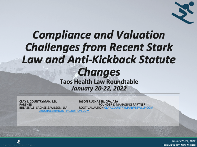 Compliance and Valuation Challenges